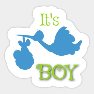 News: It's a boy Sticker